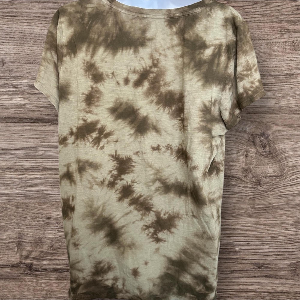 Victoria’s Secret Pink Tie-Dye V-Neck Women's Top Large - Picture 2 of 5